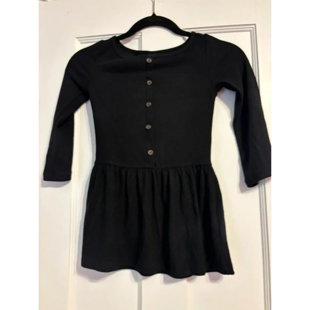 Old Navy Girls Black Long Sleeve Dress Size XS